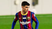 Pedri jugó su partido con el FC Barcelona 