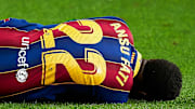 Ansu Fati est sorti à la pause de la rencontre entre le FC Barcelone et le Bétis Séville
