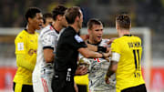 Beim Supercup ging es ordentlich zur Sache
