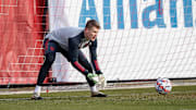 Bei den Bayern nur im Training gefordert: Steht Nübel vor einer Ausleihe nach Monaco?