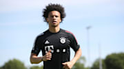 Ein noch immer ungewohnter Anblick: Leroy Sané im Bayern-Dress