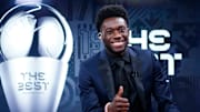 El jugador Alphonso Davies.