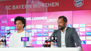 Seit der Verpflichtung von Leroy Sané (l.) hält sich der FC Bayern auf dem Transfermarkt zurück - dabei ist Bedarf vorhanden