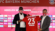 Erhält die Trikotnummer 23: Neuzugang Tanguy Kouassi (l.)