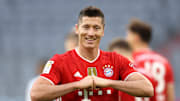 Robert Lewandowski steht bei 39 Treffern. Damit ist er drauf und dran Gerd Müller zu überflügeln.