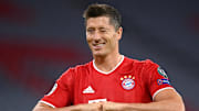 Robert Lewandowski a inscrit un doublé face à Chelsea lors du huitième de finale retour de la Ligue des Champions