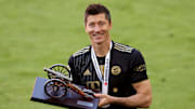 Lewandowski has been honoured for his achievements 