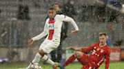 Schlechte Ausgangsposition für die Bayern: Gegen Klian Mbappé kamen die Münchner häufig zu spät.