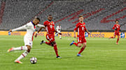 Kylian Mbappe shined in the quarter final first leg