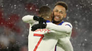 Neymar et Kylian Mbappé ont bravé la tempête de neige munichoise.