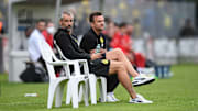 Marco Rose bei seinem BVB-Debüt
