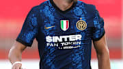 La maglia home dell'Inter 2021/22