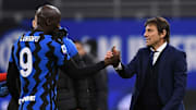 Romelu Lukaku e Antonio Conte