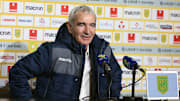 Raymond Domenech a passé trois mois sur le banc du FC Nantes...
