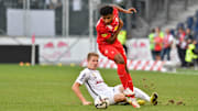 Karim Adeyemi von RB Salzburg im Spiel gegen LASK Linz.