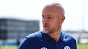 Rouven Schröder muss vorerst primär an Spieler-Abgaben arbeiten