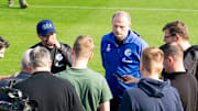 Wagner (l.) und Schneider wirken ratlos