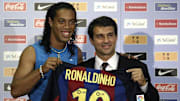 Ronaldinho fue un símbolo del primer Barcelona de Laporta