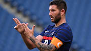 André-Pierre Gignac a inscrit un triplé face à l'Afrique du Sud. 