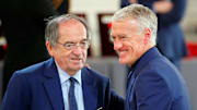 Noël Le Graët et Didier Deschamps. 