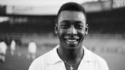 Pelé sous les couleurs du Santos FC. 