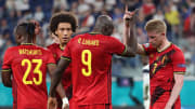 Kevin De Bruyne and Romelu Lukaka's side face Portugal on Sunday