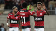 Bruno Henrique em noites de Libertadores costuma decidir