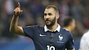 Benzema. con la selección francesa en 2015