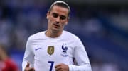 Antoine Griezmann en el amistoso frente a Bulgaria