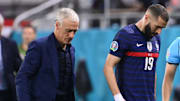 Malgré son doublé contre la Suisse, Karim Benzema n'a pu empêcher l'élimination des Bleus à l'Euro.
