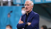 La détresse de Didier Deschamps face à la Suisse. 