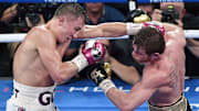 Los dos peleadores se han enfrentado dos veces con saldo de un empate y un triunfo para el "Canelo"