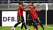 José Gaya a égalisé pour l'Espagne dans les toutes dernières secondes.