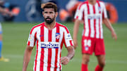 Diego Costa in action Getafe in La Liga