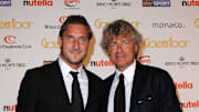 Francesco Totti e Giancarlo Antognoni
