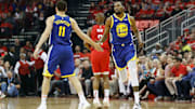 Golden State Warriors v Houston Rockets - Game Three