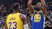 Golden State Warriors v Los Angeles Lakers