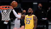 James es el mejor anotador de los Lakers en lo que va de temporada de la NBA en 2021