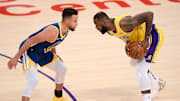LeBron y Curry son las figuras de sus equipos