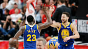 Golden State Warriors v Portland Trail Blazers - Game Four