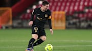 Granada CF v FC Barcelona - La Liga Santander - Messi, siempre Messi.