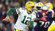 Green Bay Packers QB Aaron Rodgers could be a New England Patriots trade target.