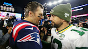 Fuera de los terrenos de la NFL, Tom Brady y Aaron Rodgers son buenos amigos
