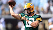 Aaron Rodgers tuvo un debut para el olvido con los Packers en la temporada 2021-22 de la NFL 