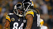 Pittsburgh Steelers WRs Antonio Brown and Martavis Bryant in better days.