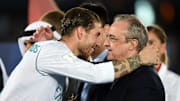 Fast wie Vater und Sohn: Real-Boss Florentino Pérez und Sergio Ramos
