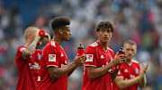 Nächste Saison wieder beim HSV vereint? Josha Vagnoman (li.) und Jonas David