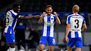 Nach nur einem halben Jahr bei Hertha BSC zieht Matheus Cunha (Mitte) das Interesse von PSG auf sich