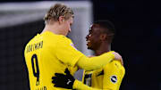 Erling Haaland und Youssoufa Moukoko