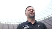 Pal Dardai an der Seitenlinie beim gestrigen Duel gegen den SC Freiburg